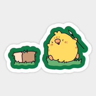 Bread Hunting Sticker